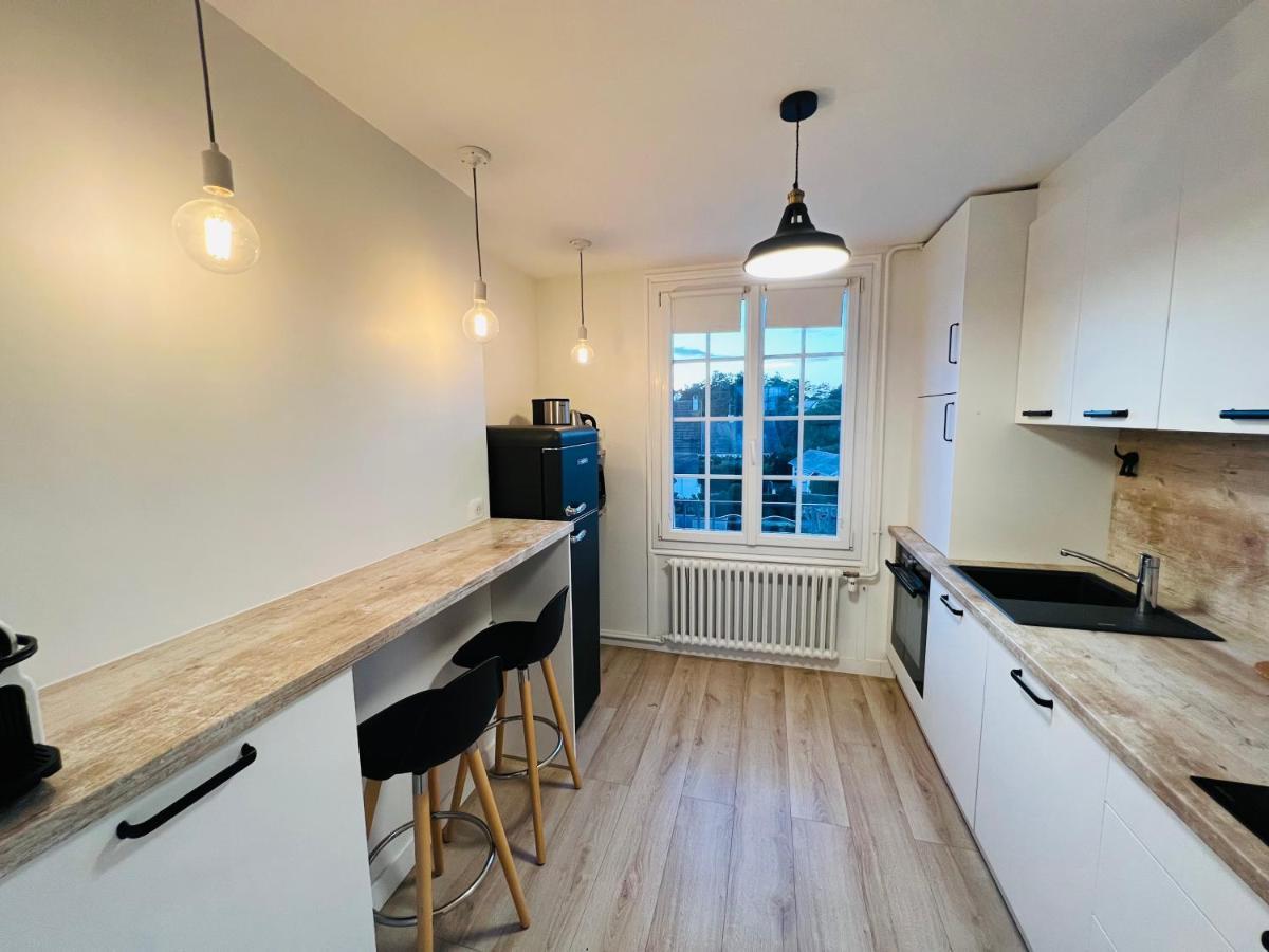 Bel Appartement Plein Centre 100M De La Mer แมร์วิลล์-ฟรองซีวิลล์-พลาจ ภายนอก รูปภาพ